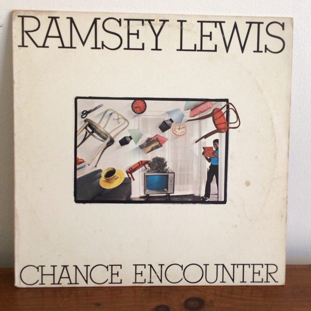 RAMSEY LEWIS CHANCE ENCOUNTER VINYL LP.  1982 CBS Inc.